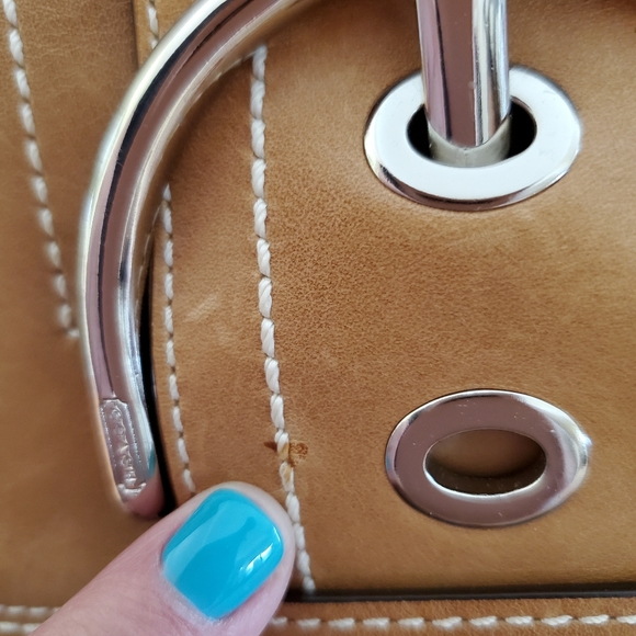 Coach Leather Shoulder Bag - Picture 7 of 8